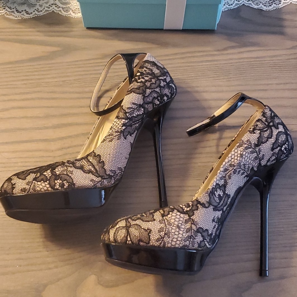 Authentic Vintage John Galliano Lace Pumps - Picture 6 of 16